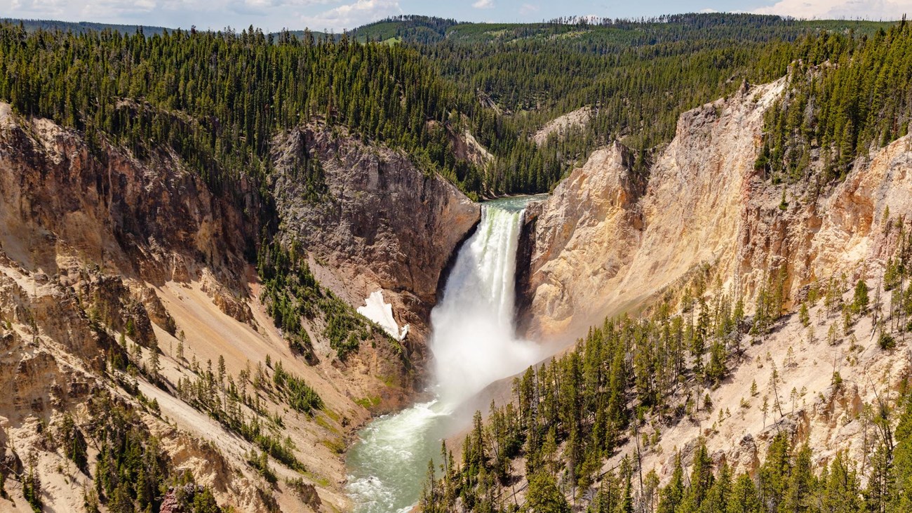 Lower Falls at Yellowstone